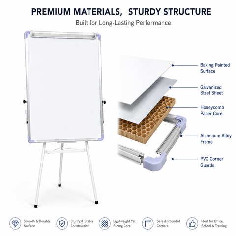 Flip chart boards